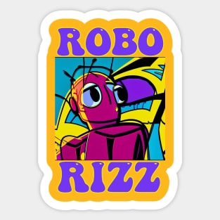 Robo Rizz Sticker